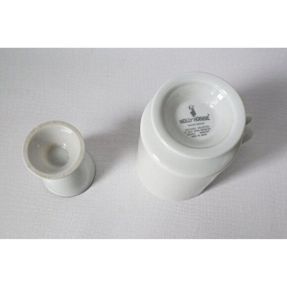 Vintage Holly Hobbie Egg Cup and Foot Cup - Picture 5 of 6